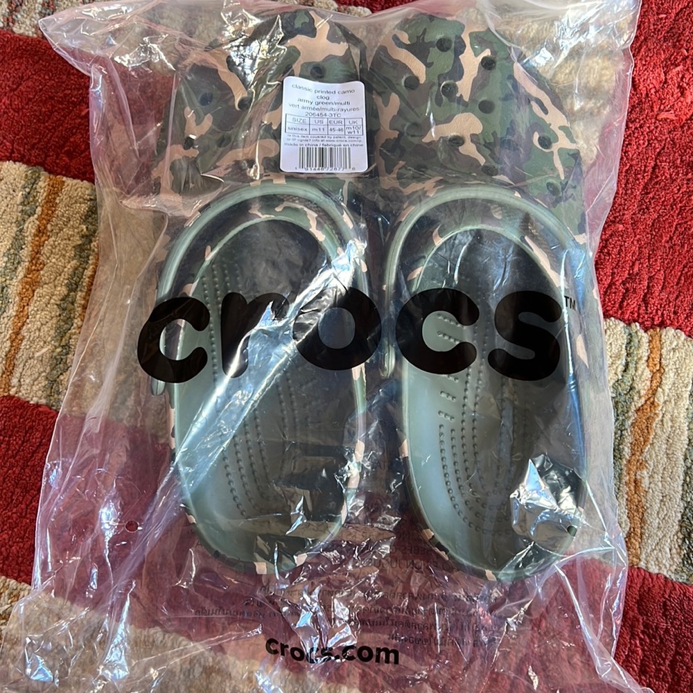 Crocs Printed Camo Clog